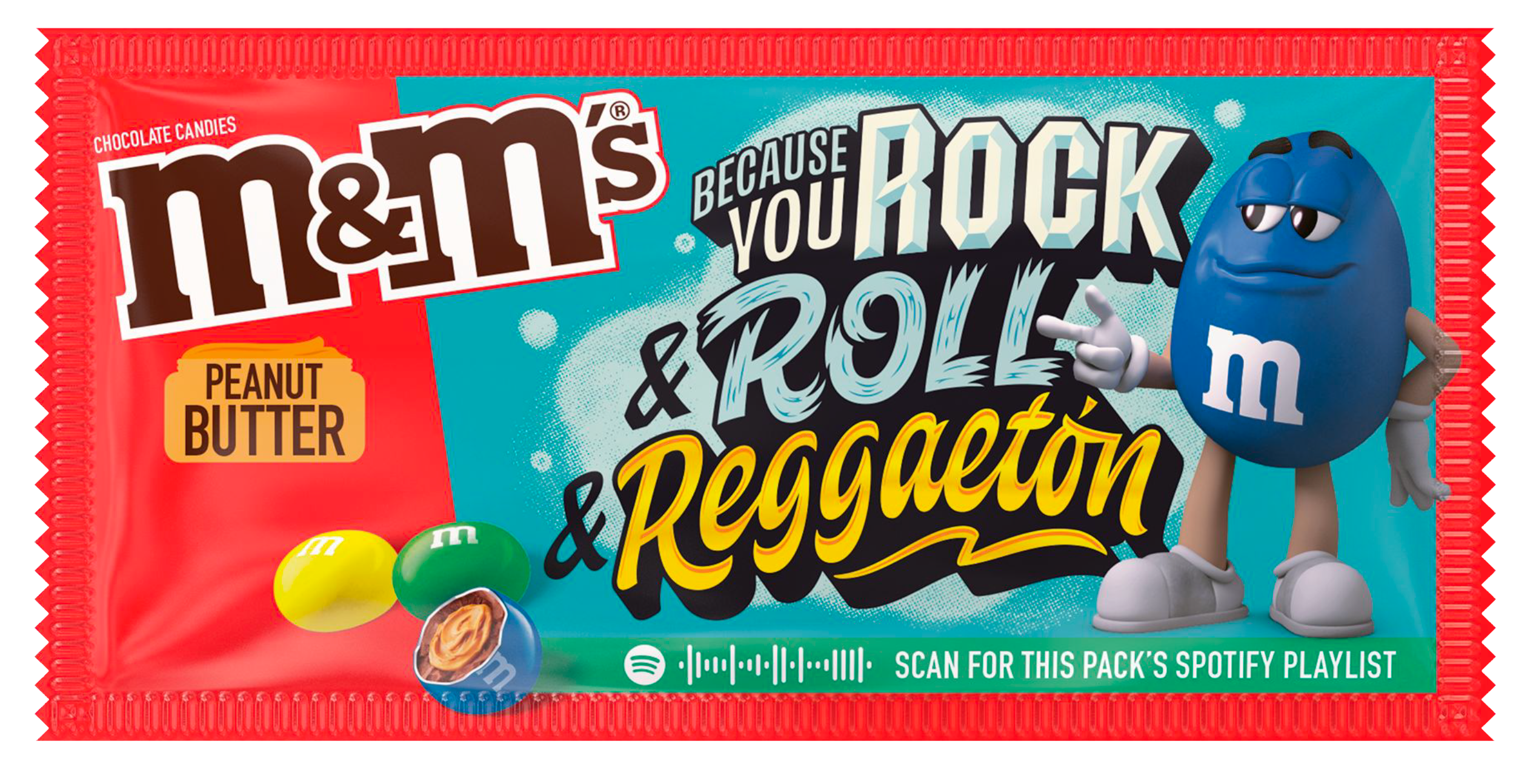 M&Ms - packaging